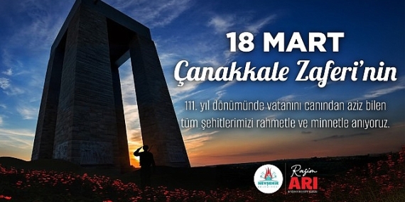 Başkan Rasim Arı’dan 18 Mart Şehitlerini Anma Mesajı