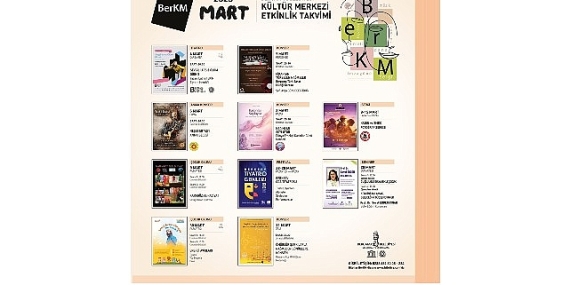 Bergama Belediyesi Kültür Merkezi’nde Mart Ayı Dopdolu Geçecek