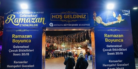 Büyükşehir Belediyesi’nin Geleneksel Ramazan Etkinlikleri sürüyor