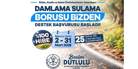 Büyükşehir’den Üreticilere Yüzde 100 Hibe Desteği