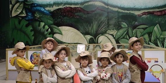 Çocuklar, Maltepe Belediyesi’nin ara tatil etkinlikleriyle eğlendi