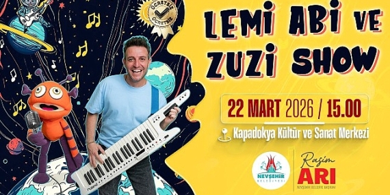 Lemi Abi ve Zuzi, Nevşehirli Çocuklarla Buluşacak