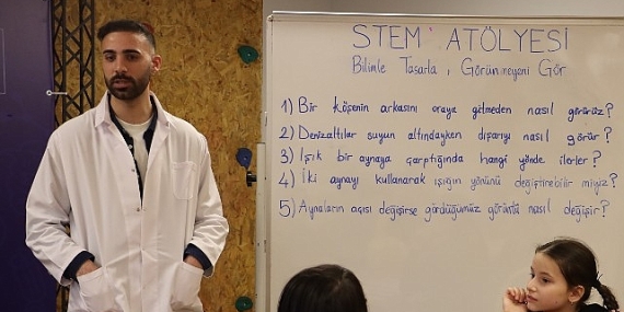 Maltepe’de Kız Çocukları STEM Atölyesinde Buluştu