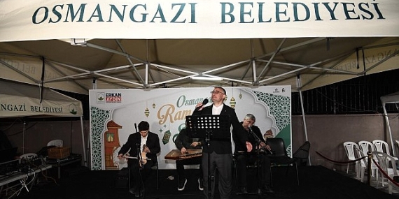‘Osmangazi Ramazan Sokağı’ Huzur Veren Ezgilerle Taçlandı