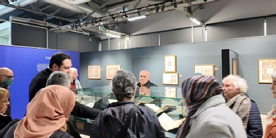 Saygınlar’dan Mukaddes Emanetler Sergisi’ne ziyaret