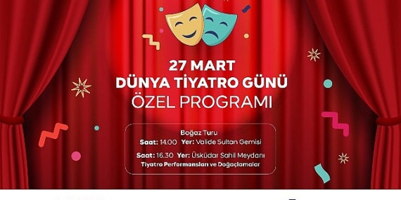 Üsküdar’da Dünya Tiyatro Günü’ne Özel Söyleşi