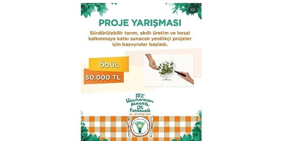 15. Uluslararası Alaçatı Ot Festivali Sürdürülebilir Tarım Proje Yarışması’nda ön değerlendirme tamamlandı