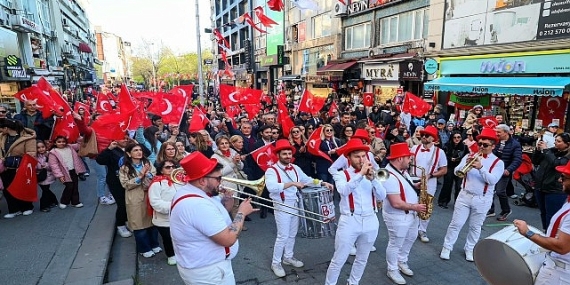 Bakırköy’de “Milli Egemenlik Yürüyüşü”