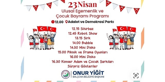 Balçova’da 23 Nisan Coşkusu: Bayram Sevinci Tüm İlçeyi Saracak