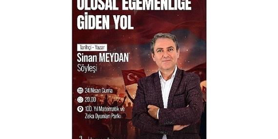 Bayraklı’da 23 Nisan Programı Sinan Meydan Söyleşisi ile Tamamlanıyor