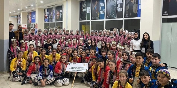 Halk Oyunlarında Dereceler İnegöl’e Geldi