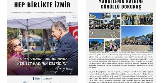 ‘Hep Birlikte İzmir’ mart sayısıyla yayında