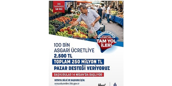 İstanbul’da Sosyal Yardımlar Genişliyor
