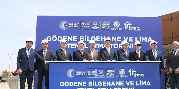 Konya Büyükşehir’in Gödene’ye Kazandıracağı Bilgehane, LİMA ve Kütüphane Binasının Temeli Atıldı