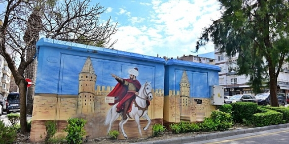 Manisa’nın Sokakları Sanatla Renkleniyor