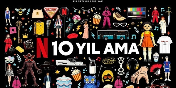 Netflix, Türkiye’deki 10. Yılını İzmir, İstanbul ve Ankara’da Gerçekleşecek Fan Etkinlikleriyle Kutluyor