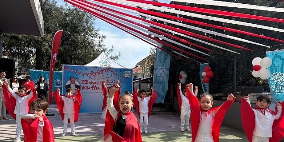 Nilüfer Belediyesi kreşlerinde 23 Nisan neşesi