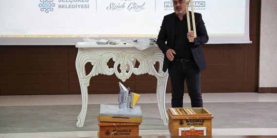 Selçuklu’da Arıcılık Eğitimi ve Hibe Desteği Sürüyor