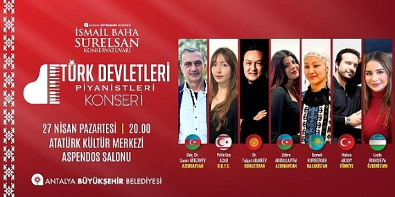 Türk dünyasının ezgileri Antalya’da buluşuyor