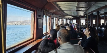 Bergama Vapuru ile tarihe yolculuk başladı