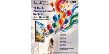 Kadıköy’de “12 Renk, Binlerce Umut” Sergisi